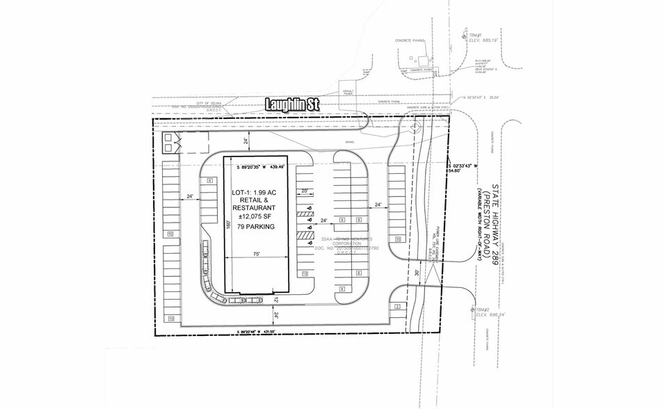 Preston, Celina, TX à vendre - Plan de site – Image 2 sur 2