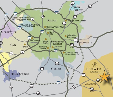 4880 NC 42 E Hwy, Selma, NC à vendre - Aérien – Image 2 sur 2
