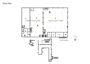 1350-1396 3rd Av E, Vancouver, BC à louer Plan d’étage– Image 1 sur 2