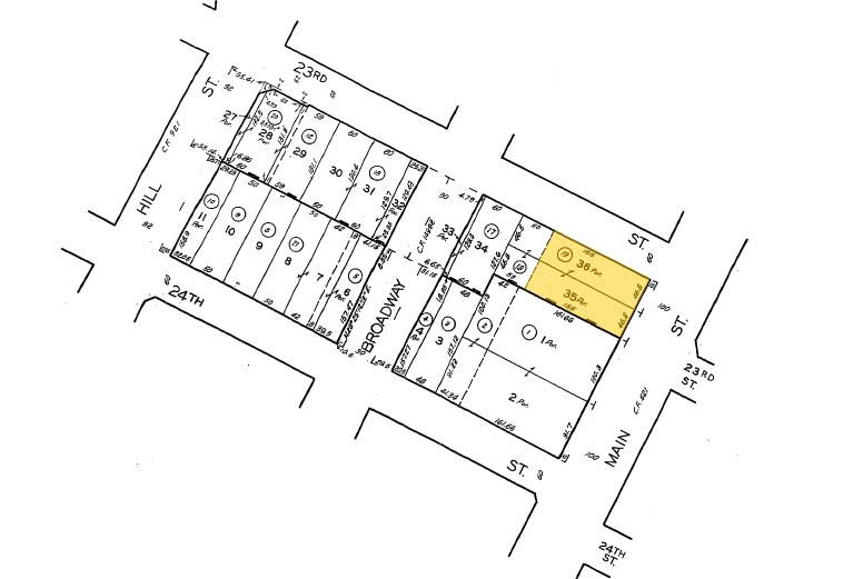 2301-2305 S Main St, Los Angeles, CA à vendre - Plan cadastral – Image 3 sur 17