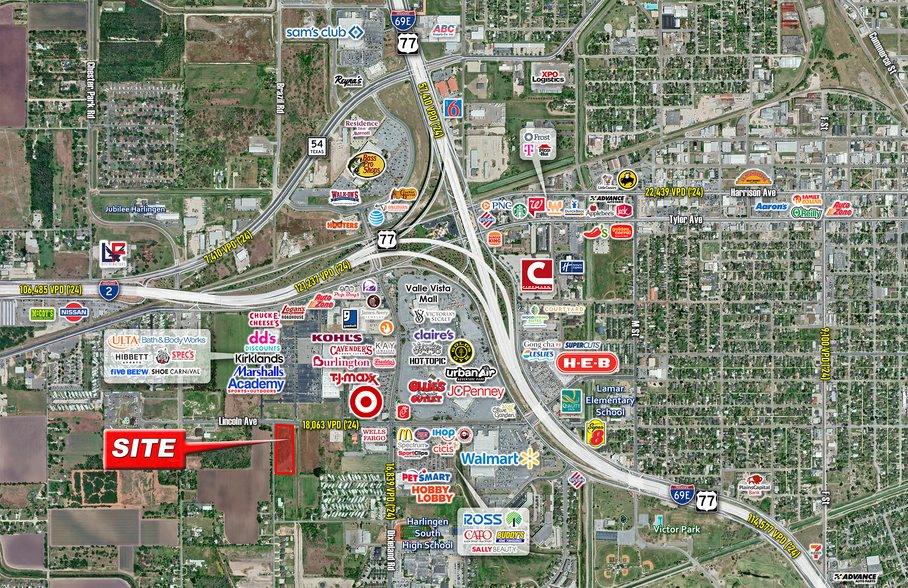 Tucker Rd & Lincoln Ave, Harlingen, TX à vendre - Photo de l’immeuble – Image 1 sur 2