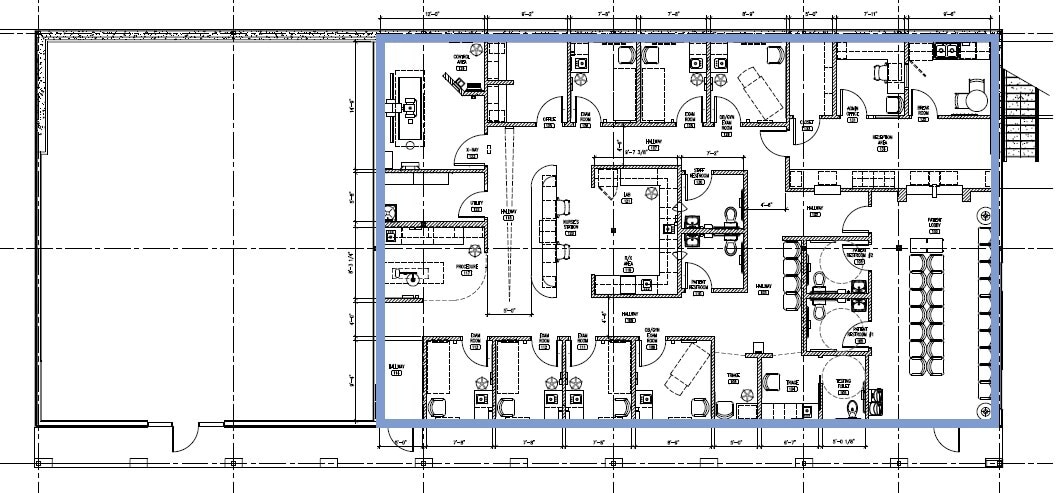 2709 Pelham Rd, Greenville, SC à louer Plan d’étage– Image 1 sur 1
