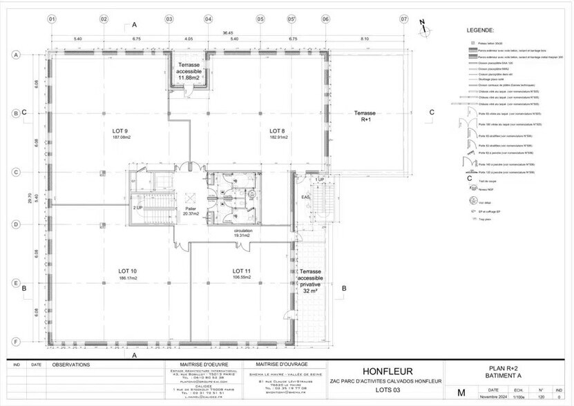 Bureau dans Honfleur à vendre - Plan d’étage – Image 3 sur 4