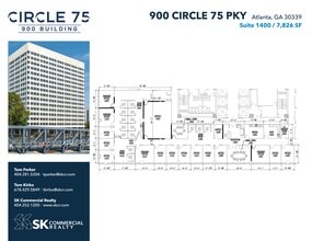 900 Circle 75 Pky SE, Atlanta, GA à louer Plan de site– Image 1 sur 1