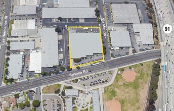 17621-17623 Susana Rd, Rancho Dominguez, CA - VUE AÉRIENNE vue de carte - Image1