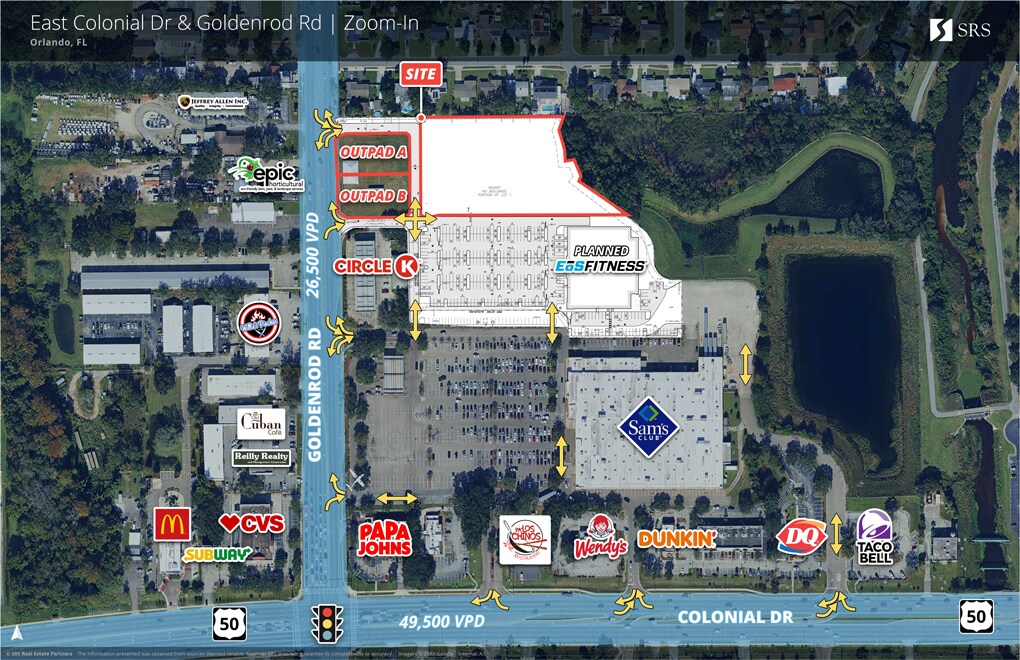 1805 N Goldenrod Rd, Orlando, FL à louer Aérien– Image 1 sur 3