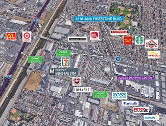 Plus de détails pour 4816-4820 Firestone Blvd, South Gate, CA - Local commercial à louer