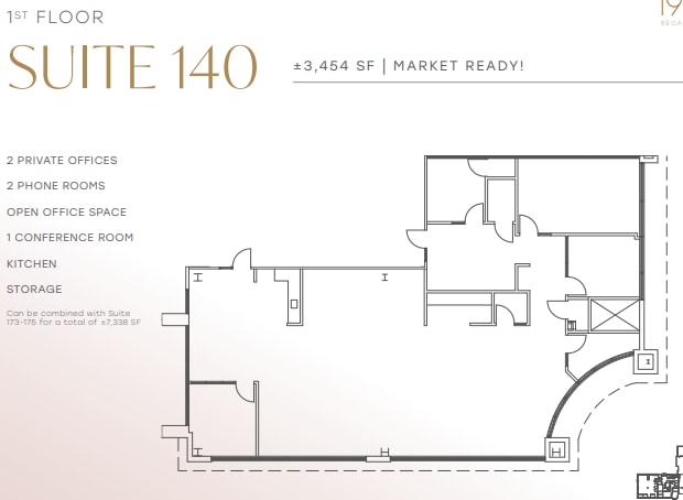 1991 Broadway St, Redwood City, CA à louer Plan d’étage– Image 1 sur 1