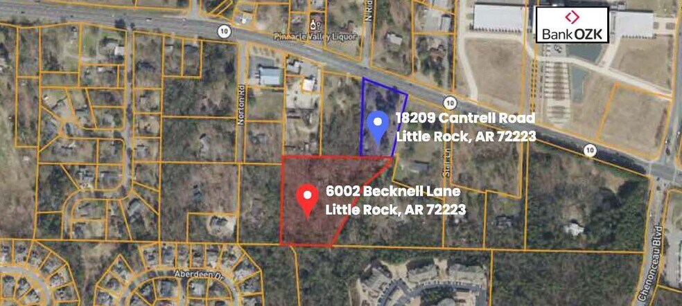 18209 Cantrell Rd, Little Rock, AR à vendre - Photo de l’immeuble – Image 1 sur 12