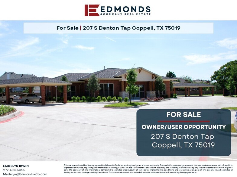 207 S Denton Tap Rd, Coppell, TX à vendre - Photo de l’immeuble – Image 2 sur 13