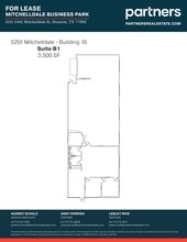 5151 Mitchelldale St, Houston, TX à louer Plan de site– Image 1 sur 1