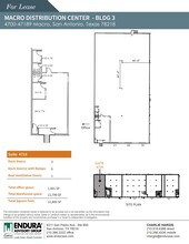 4501-4727 Macro, San Antonio, TX à louer Plan d’étage– Image 1 sur 1