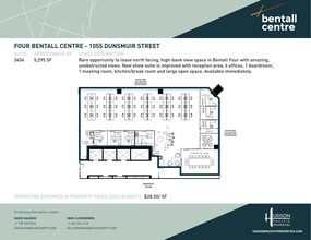 1055 Dunsmuir St, Vancouver, BC à louer Plan d’étage– Image 2 sur 2