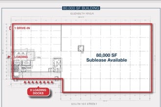 77 S First St, Elizabeth, NJ à louer Plan d’étage– Image 1 sur 1