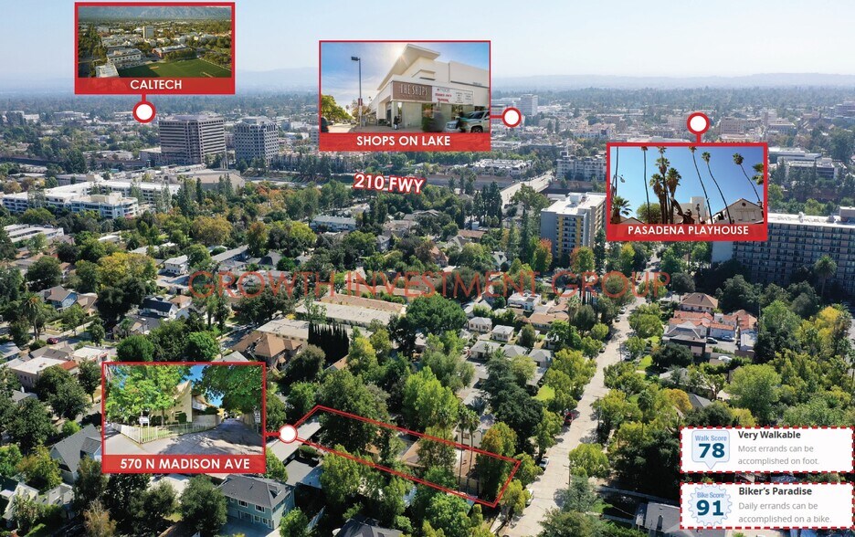 570 N Madison Ave, Pasadena, CA à vendre - Photo de l’immeuble – Image 3 sur 33