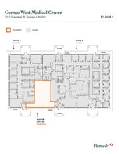 3 S Greenleaf Ave, Gurnee, IL à louer Plan d’étage– Image 1 sur 1