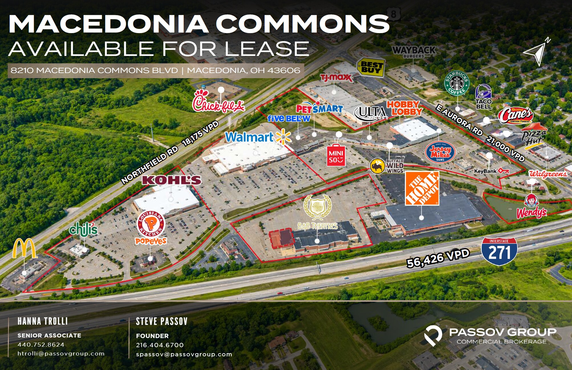 8160-8210 Macedonia Commons Blvd, Macedonia, OH à louer Photo de l’immeuble– Image 1 sur 5