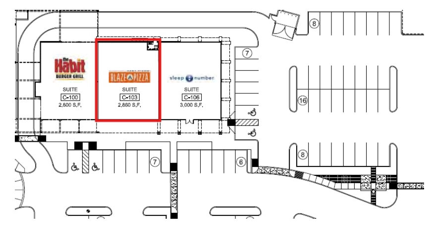 10155 W McDowell Rd, Avondale, AZ à louer Plan de site– Image 1 sur 1
