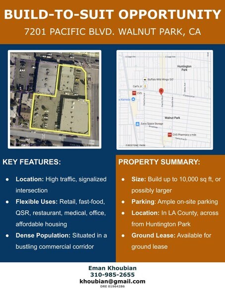 7201 Pacific Blvd, Walnut Park, CA à louer - Autre – Image 1 sur 3