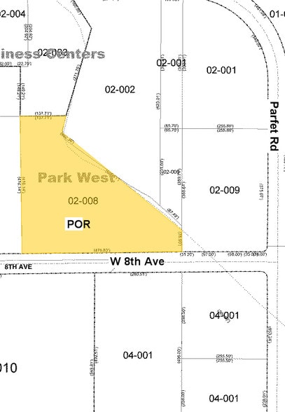 11111 W 8th Ave, Lakewood, CO à vendre - Plan cadastral – Image 2 sur 3