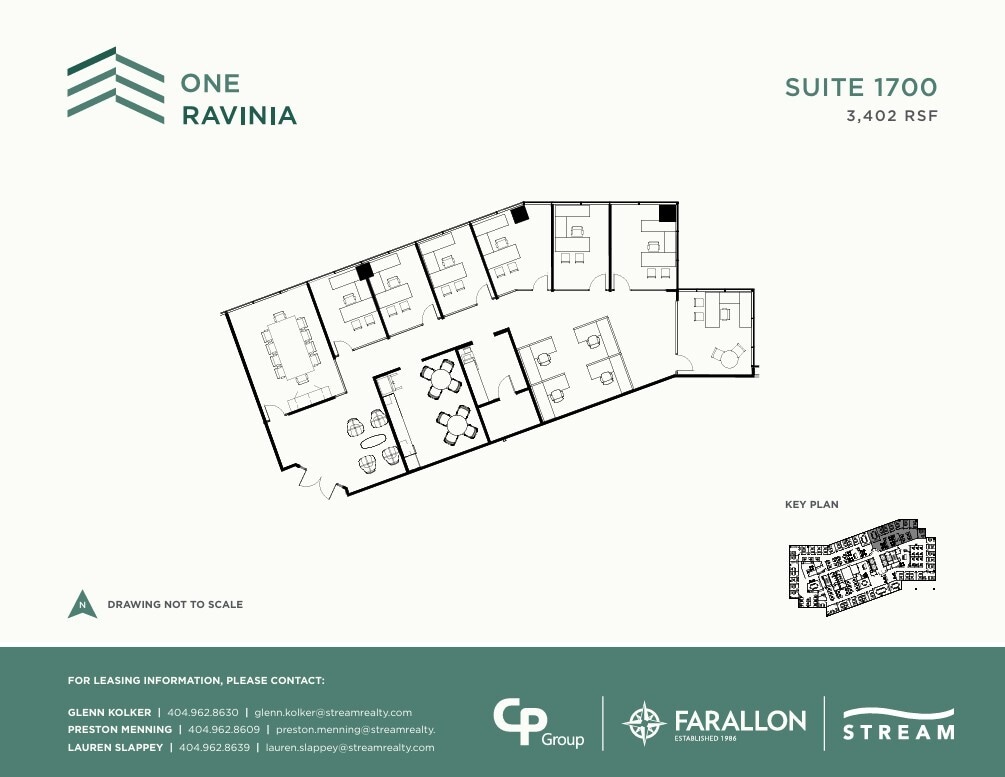 1 Ravinia Dr, Atlanta, GA à louer Plan d’étage– Image 1 sur 1