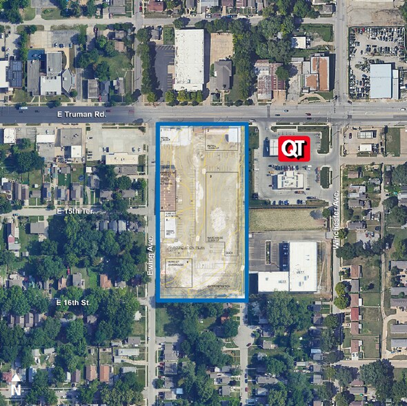 6801 E Truman Rd, Kansas City, MO à louer - Photo de l’immeuble – Image 2 sur 5