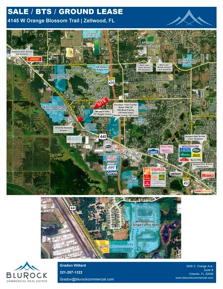 4145 W Orange Blossom Trl, Apopka, FL à louer - Photo de l’immeuble – Image 3 sur 6