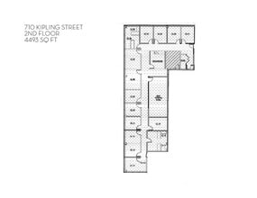 710 Kipling St, Lakewood, CO à louer Plan d’étage– Image 1 sur 1