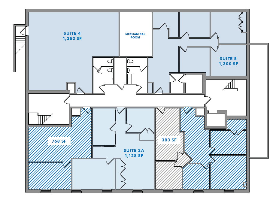 7101 N Green Bay Ave, Glendale, WI à louer Plan d’étage– Image 1 sur 1