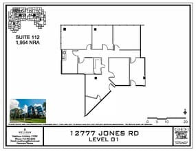 12777 Jones Rd, Houston, TX à louer Plan de site– Image 1 sur 1