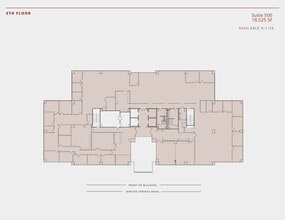 811 Barton Springs Rd, Austin, TX à louer Plan d’étage– Image 1 sur 1