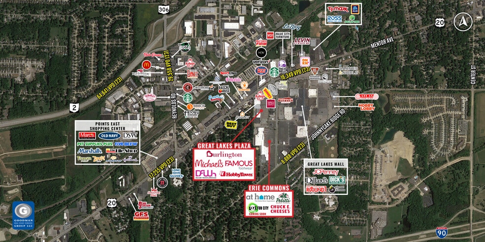 7960-8000 Plaza Blvd, Mentor, OH à louer - Aérien – Image 2 sur 15
