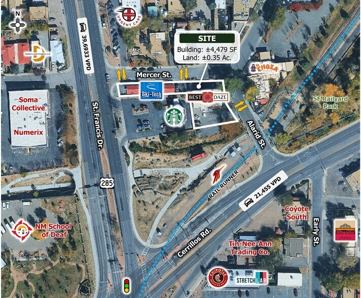 820 Mercer St, Santa Fe, NM à vendre - Photo de l’immeuble – Image 2 sur 6