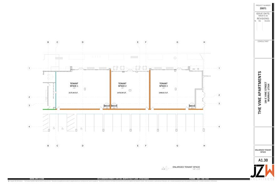 184 E Vine St, Murray, UT à louer - Plan de site – Image 1 sur 1