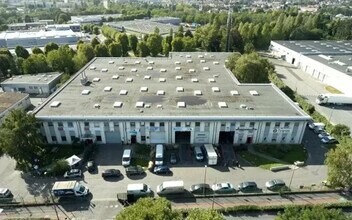 Sarcelles - VUE AÉRIENNE vue de carte