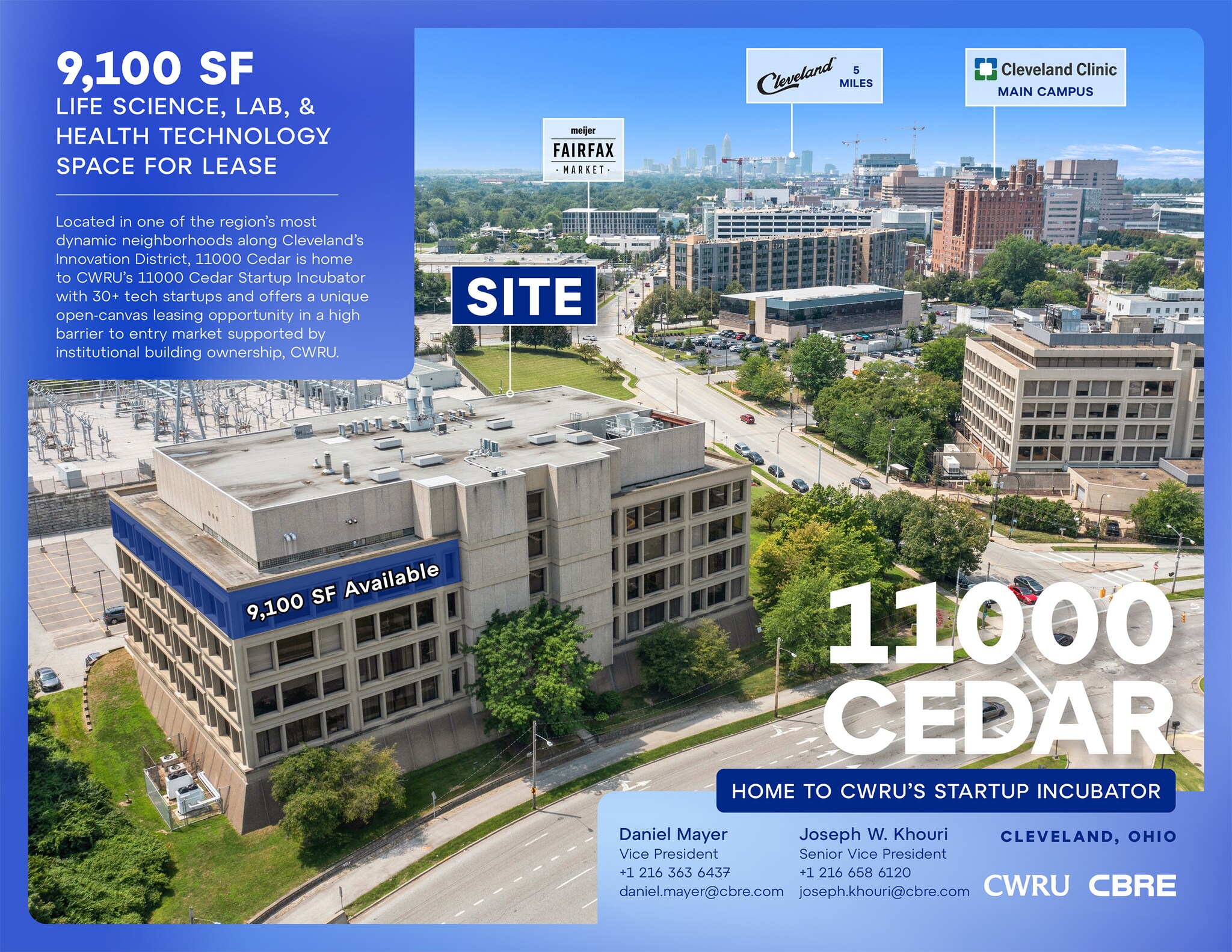 11000 Cedar Ave, Cleveland, OH à louer Photo de l’immeuble– Image 1 sur 8