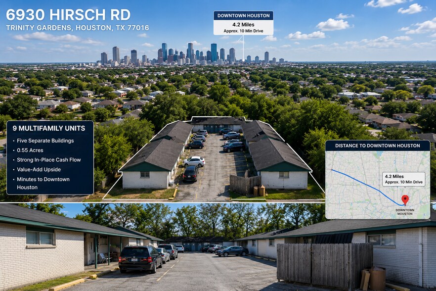 6912 Hirsch Rd, Houston, TX à vendre - Photo de l’immeuble – Image 2 sur 6
