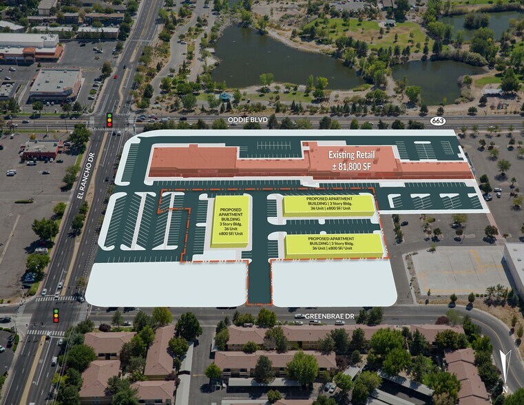 2302 Oddie Blvd, Sparks, NV à vendre - Plan de site – Image 2 sur 3