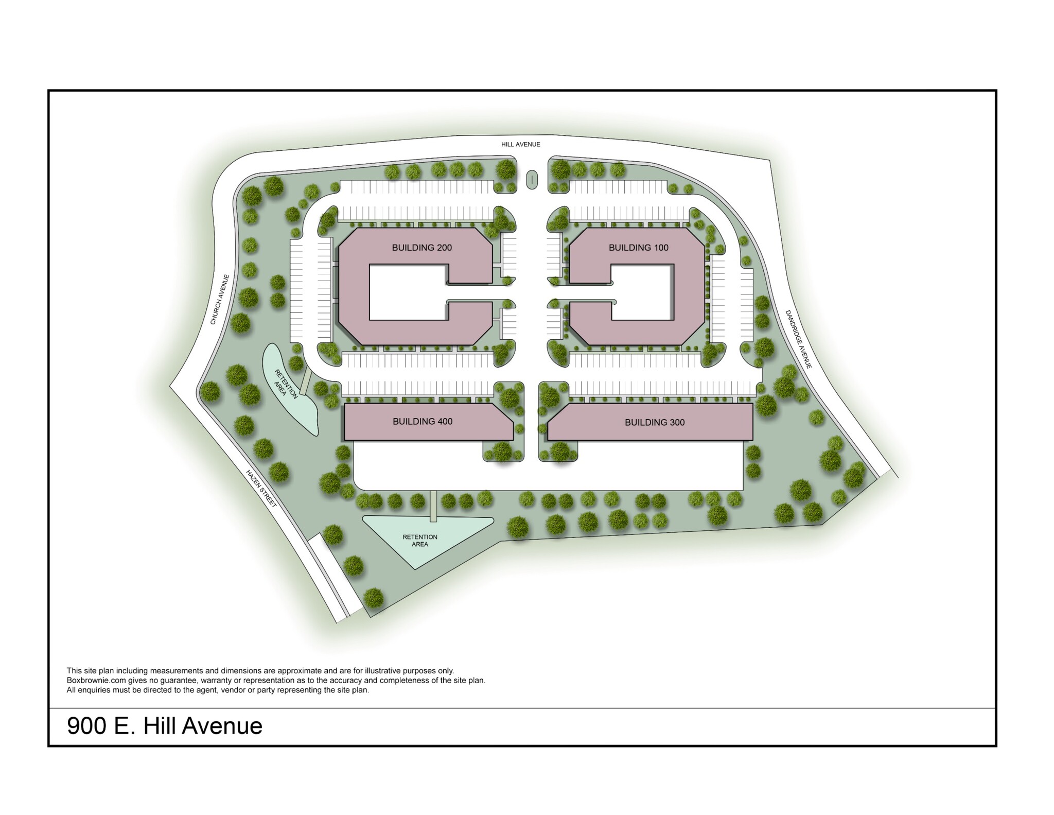 900 E hill Ave, Knoxville, TN à louer Plan de site– Image 1 sur 1