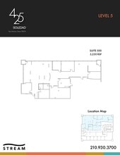 425 Soledad St, San Antonio, TX à louer Plan d’étage– Image 1 sur 1