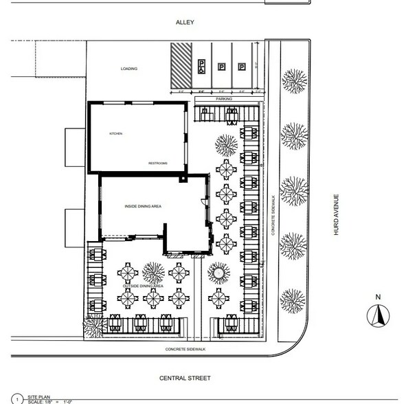 2945-49 Central St, Evanston, IL à louer - Plan d’étage – Image 3 sur 4