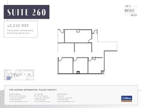 330 N Brand Blvd, Glendale, CA à louer Plan d’étage– Image 1 sur 1