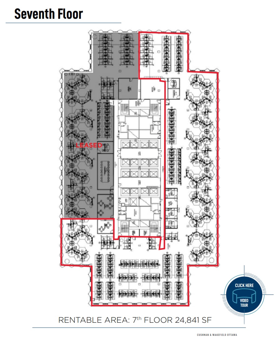 160 Elgin St, Ottawa, ON à louer Plan d’étage– Image 1 sur 1