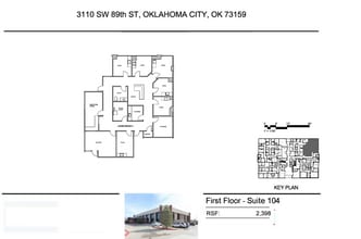 3110 SW 89th St, Oklahoma City, OK à louer Plan d’étage– Image 1 sur 1