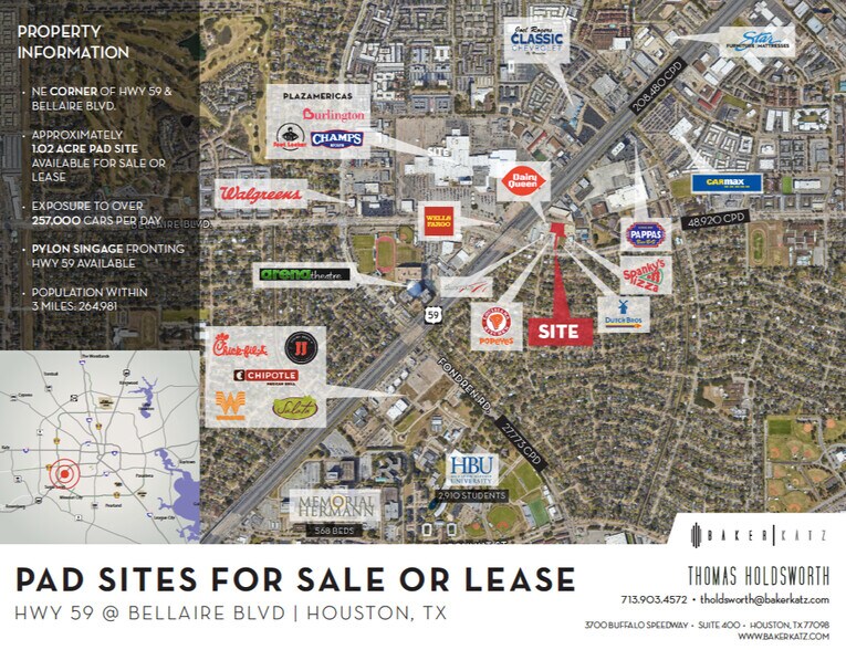 7200 Bellaire Blvd, Houston, TX à louer - Photo principale – Image 1 sur 1