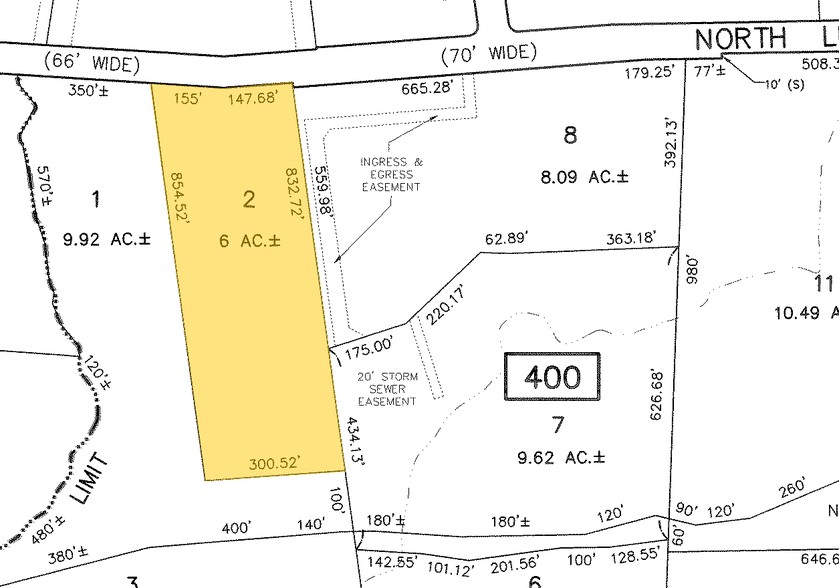 858 N Lenola Rd, Moorestown, NJ à louer - Plan cadastral – Image 2 sur 2