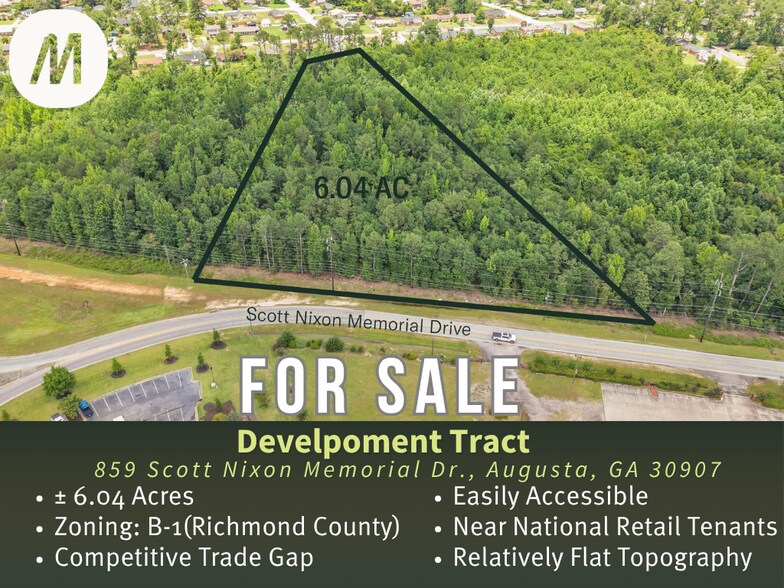 859 Scott Nixon Memorial Dr, Augusta, GA à vendre - Photo de l’immeuble – Image 1 sur 26