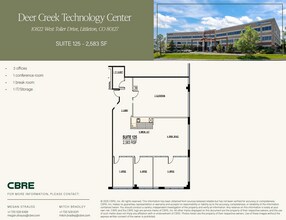 10822 W Toller Dr, Littleton, CO à louer Plan d’étage– Image 1 sur 1