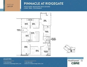 10535 Park Meadows Blvd, Lone Tree, CO à louer Plan d’étage– Image 1 sur 1