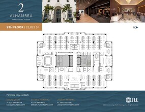 2 Alhambra Plz, Coral Gables, FL à louer Plan de site– Image 2 sur 2